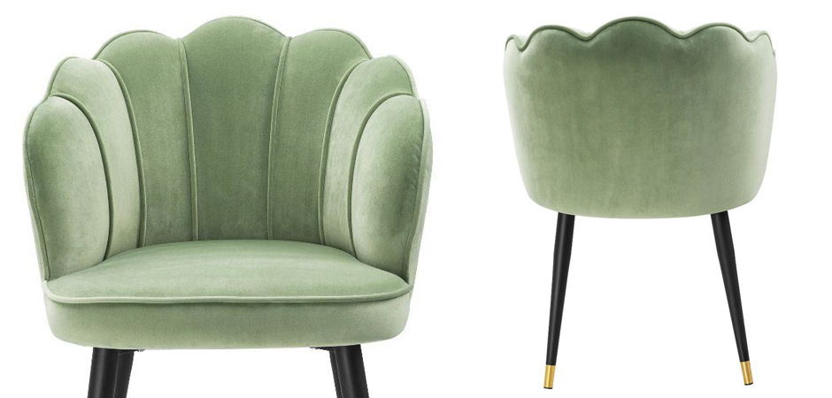 Стул Eichholtz Dining Chair Bristol pistache green Стул Eichholtz Dining Chair Bristol pistache green - Loft-Concept в Санкт-петербурге