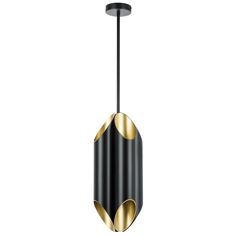 Подвесной светильник Garbi Black Pipe Organ Hanging Lamp Черный Золотой в Санкт-петербурге | Loft Concept 