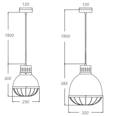 Подвесной светильник Ufo Copper Pendant Small в Санкт-петербурге