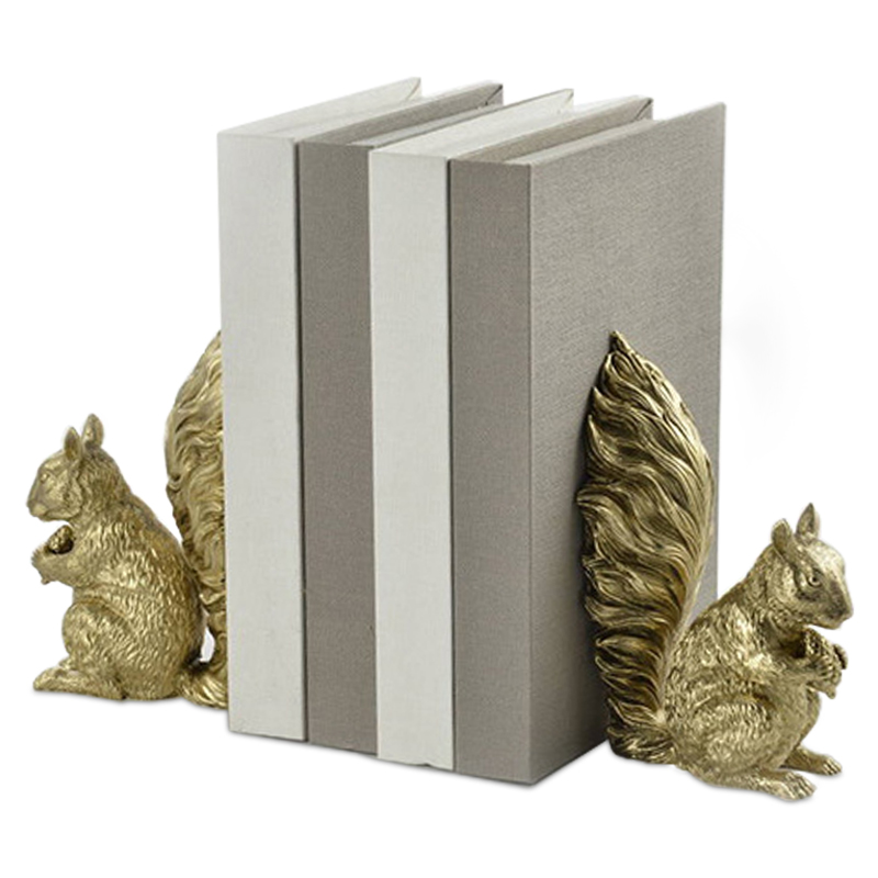 Держатель для книг Squirrel Book Holder Золотой в Санкт-петербурге | Loft Concept 