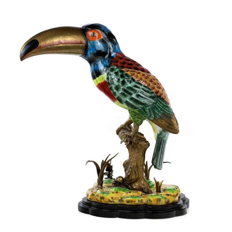 Статуэтка Toucan Figurine Мульти Бронза в Санкт-петербурге | Loft Concept 