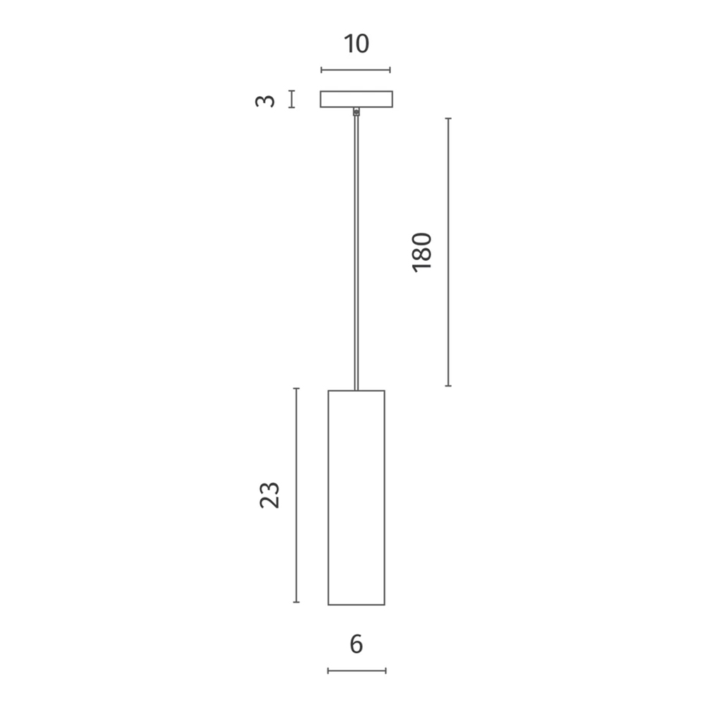 Подвесной светильник в форме цилиндра Douro Light белый мрамор в Санкт-петербурге
