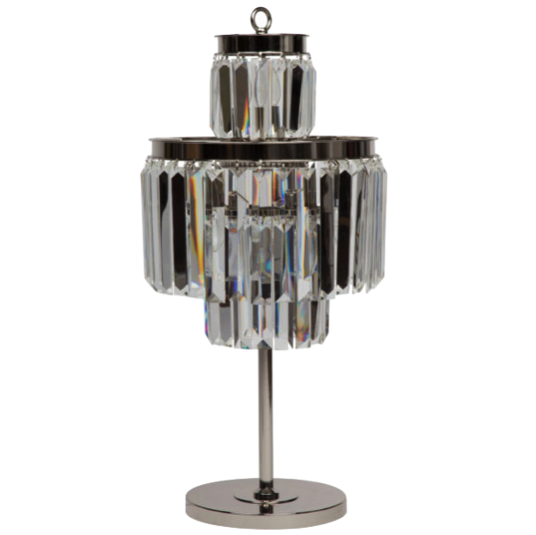 Настольная лампа 1920S Odeon Mirror Glass Table Lamp Three-Level  в Санкт-петербурге | Loft Concept 