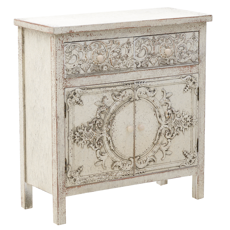 Комод в стиле прованс Senchia Provence Chest of Drawers Молочный в Санкт-петербурге | Loft Concept 