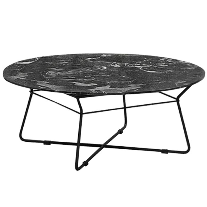 Кофейный стол Marble Coffee Table Черный Черный Мрамор Nero в Санкт-петербурге | Loft Concept 