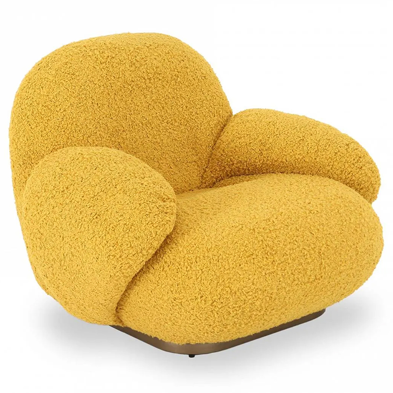 Кресло Chloe Yellow Armchair Желтый Золотой в Санкт-петербурге | Loft Concept 