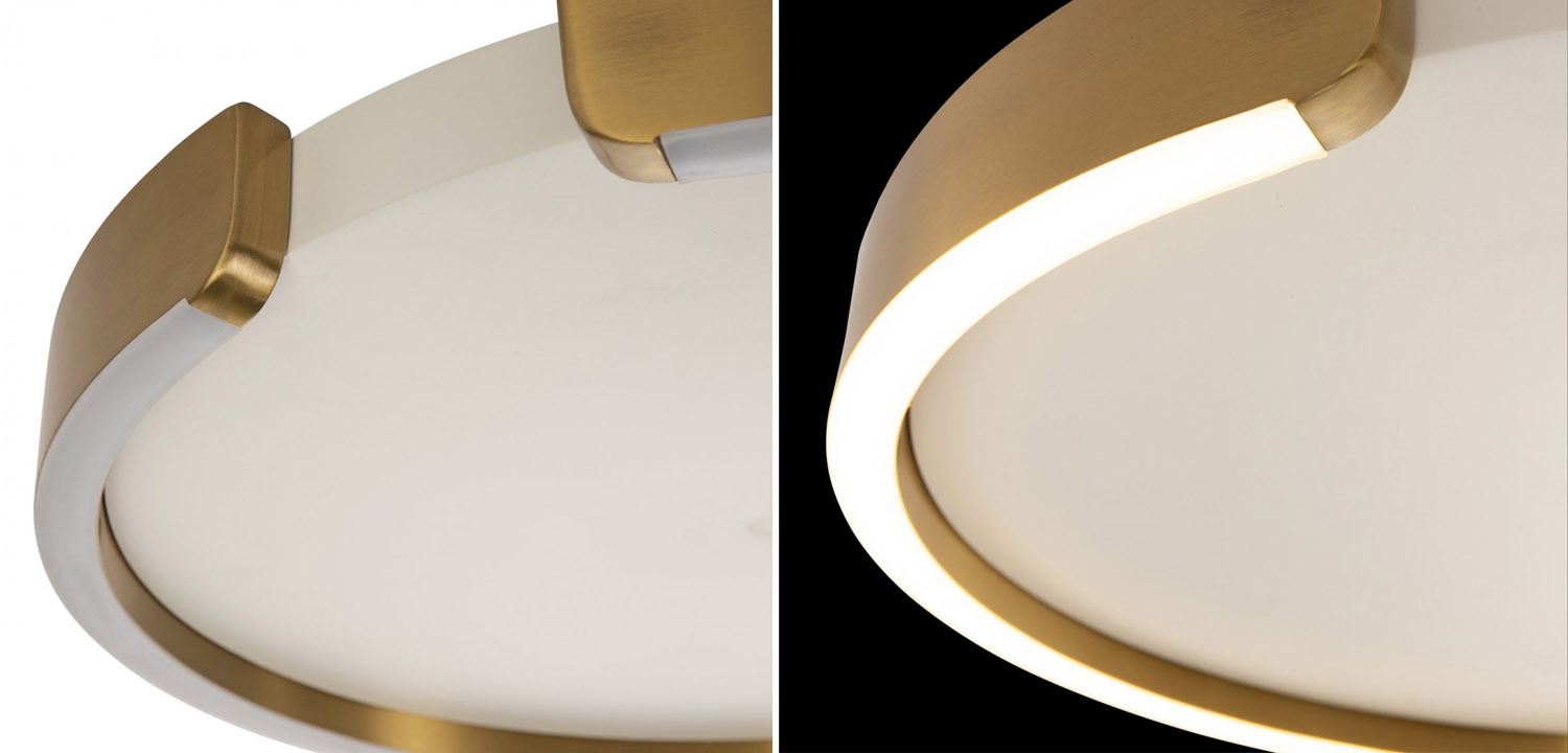 Потолочный светильник Beasley Ring - фото №1