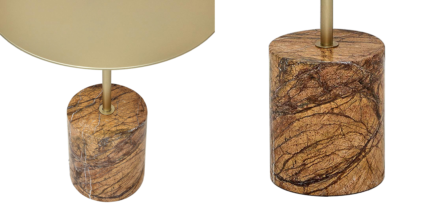 Приставной стол Thabi Light Brown Side table - фото