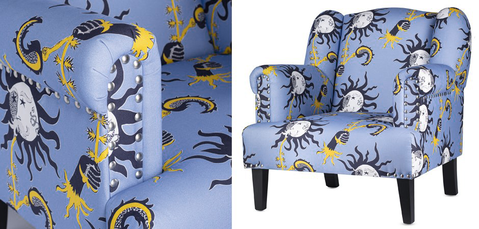 Pierre Frey Soleil A Moustache Кресло - Loft-Concept в Санкт-петербурге