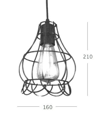 Cветильник Loft Nest Cage №5 в Санкт-петербурге