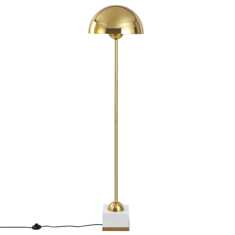 Торшер Riverside Floor Lamp Золотой в Санкт-петербурге | Loft Concept 