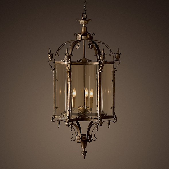 Люстра 19th Century Salerno Streetlight Pendant Lighting Черный в Санкт-петербурге | Loft Concept 