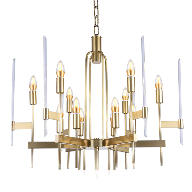 Bari Light Chandelier Aged Brass Золотой в Санкт-петербурге | Loft Concept 