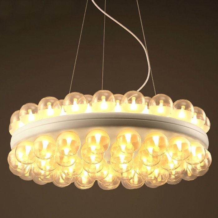 Люстра Eddy Light Chandelier Double Plate  в Санкт-петербурге | Loft Concept 