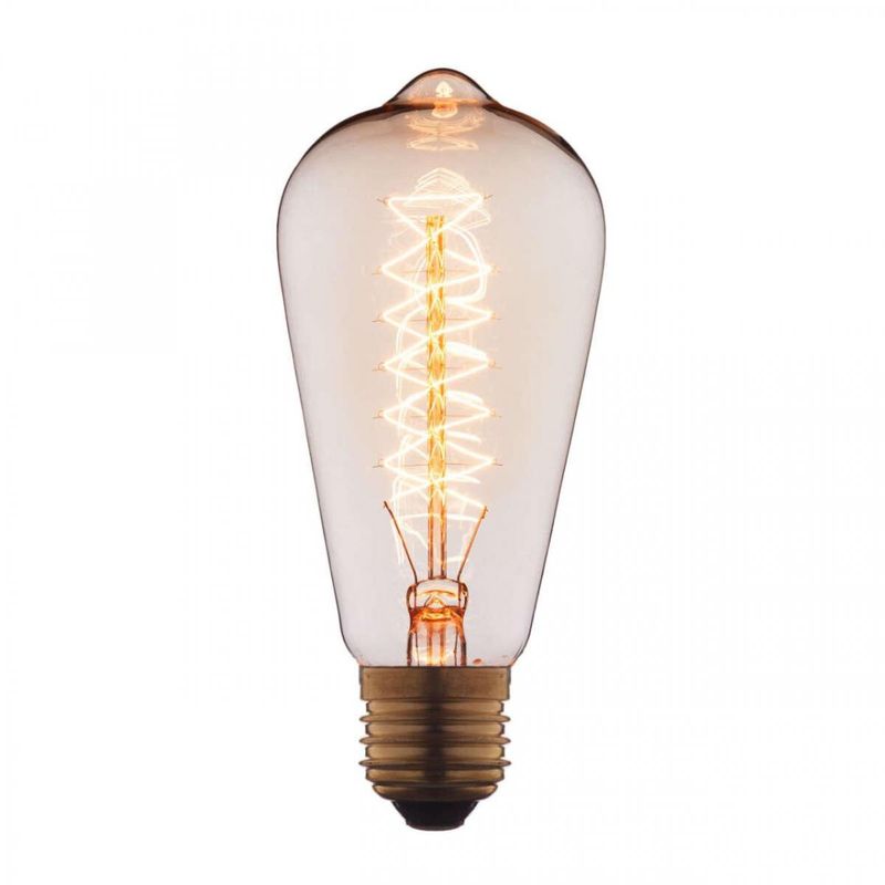 Лампочка Loft Edison Retro Bulb №4 60 W  в Санкт-петербурге | Loft Concept 