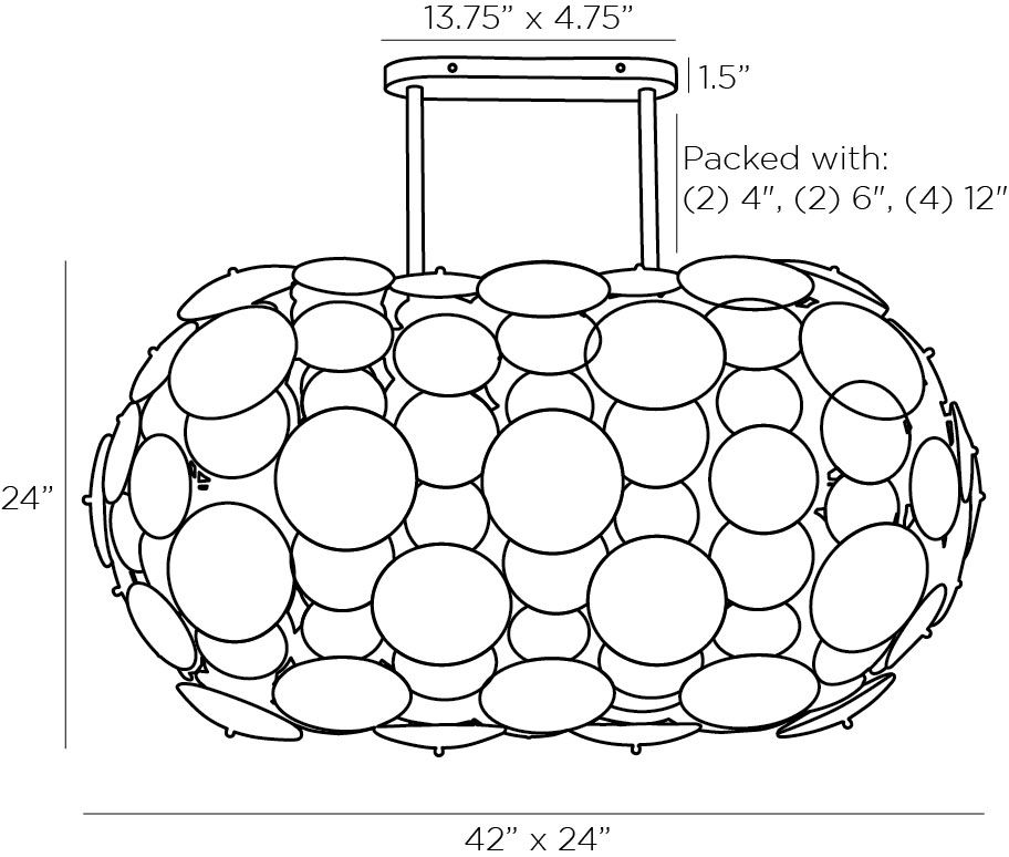 Люстра Arteriors NEBULA CHANDELIER в Санкт-петербурге