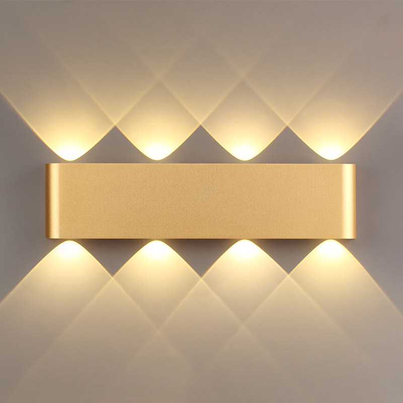 Obverse Gold Rectangle B Wall lamp   - | Loft Concept 
