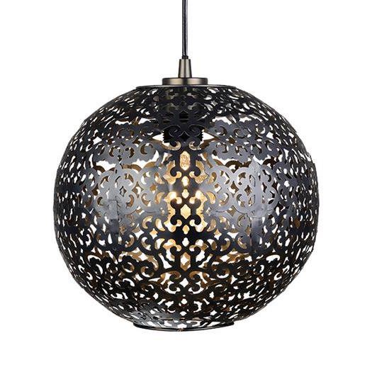 Подвесной светильник Oriental patterns Pendant Black Черный в Санкт-петербурге | Loft Concept 