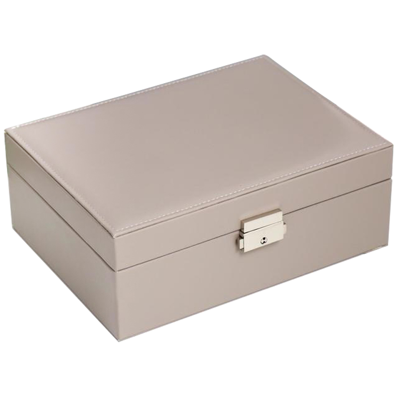 Шкатулка Blanford Jewerly Organizer Box gray beige Бежево-серый в Санкт-петербурге | Loft Concept 