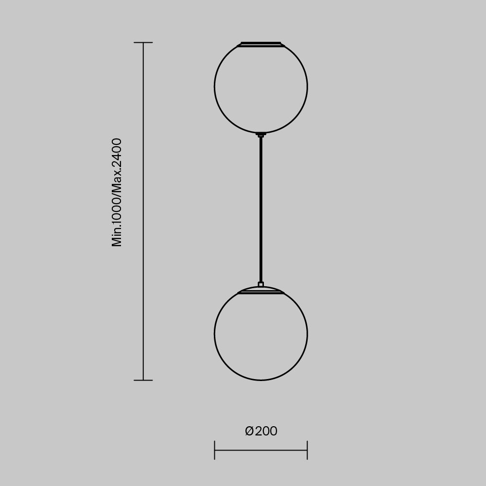 Подвесной светильник Twins 20Вт 3000К в Санкт-петербурге