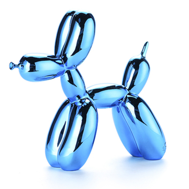 Статуэтка Jeff Koons Balloon Dog medium Blue Синий в Санкт-петербурге | Loft Concept 