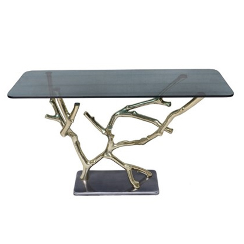 Консоль Console Tree Branches Винтажное Темное Золото  в Санкт-петербурге | Loft Concept 