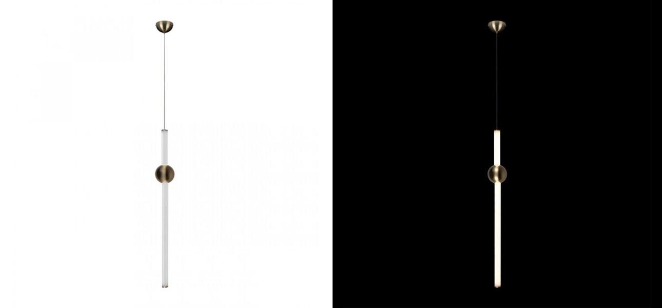 Светодиодный Подвесной светильник Lee Broom ORION GLOBE A 80 Бронза - фото