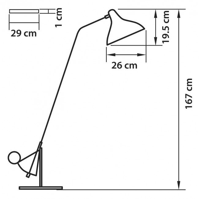 Торшер Lampara Floor Lamp в Санкт-петербурге