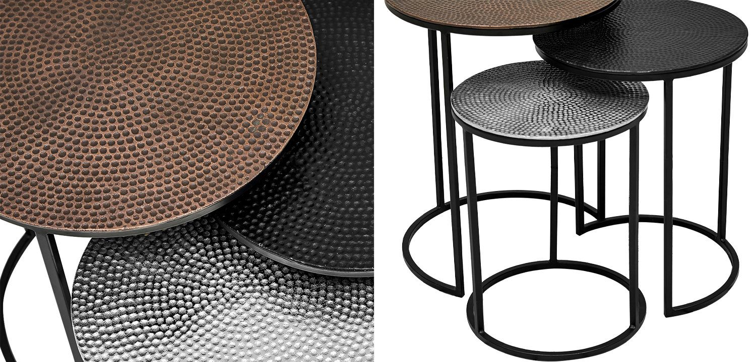 Набор приставных столиков Patrice side table - фото