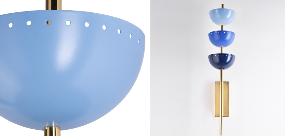 Бра LISBON SCONCE Blue - фото №2