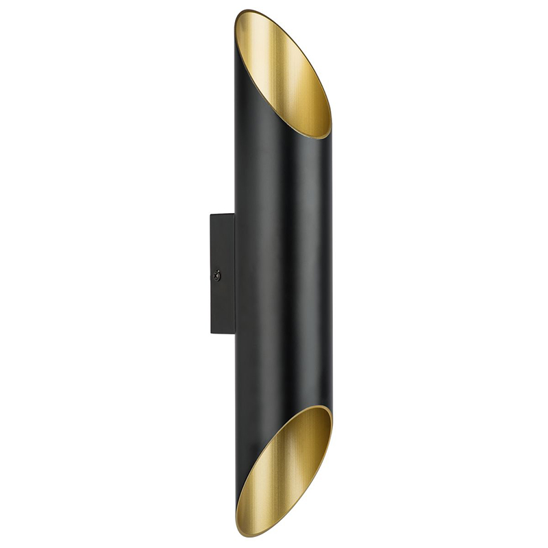 Бра Garbi Black Pipe Organ Sconce Черный Золотой в Санкт-петербурге | Loft Concept 