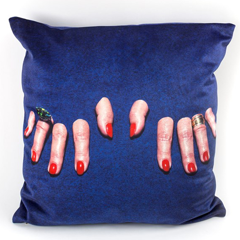 Подушка Seletti Cushion Fingers Мульти в Санкт-петербурге | Loft Concept 