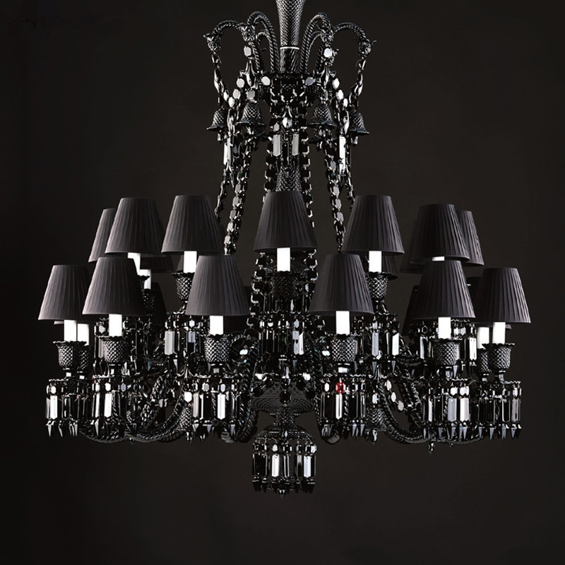 Люстра BACCARAT ZENITH NOIR Chandelier Черный в Санкт-петербурге | Loft Concept 