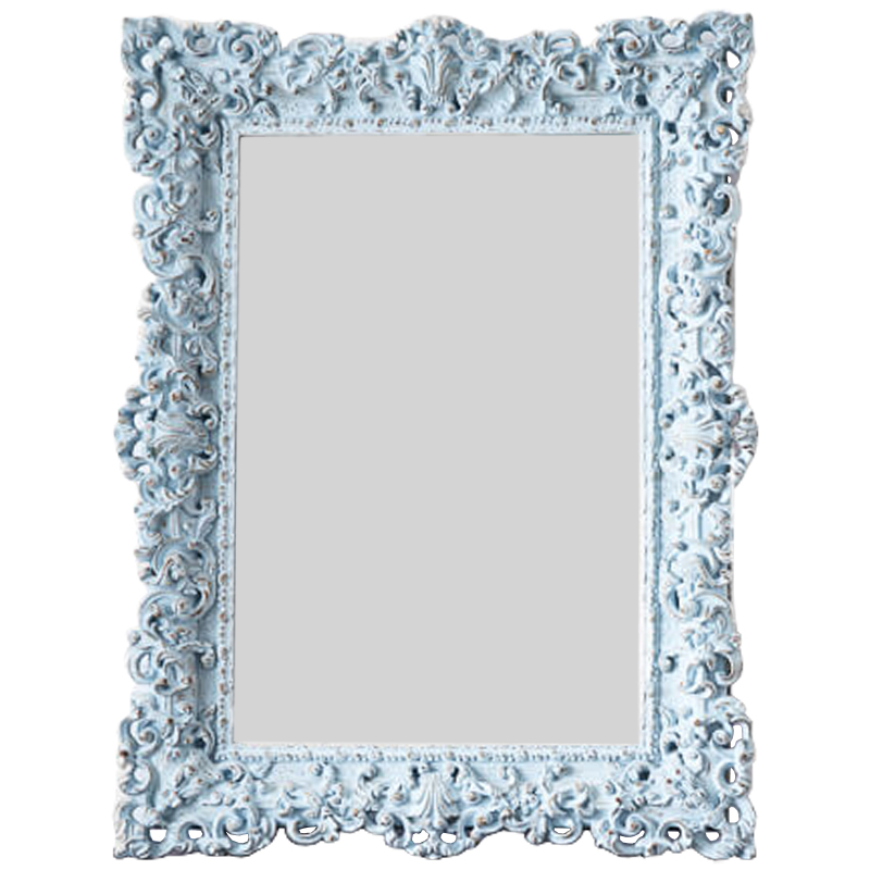 Зеркало Leeuw Mirror Pastel Blue Винтажный голубой в Санкт-петербурге | Loft Concept 