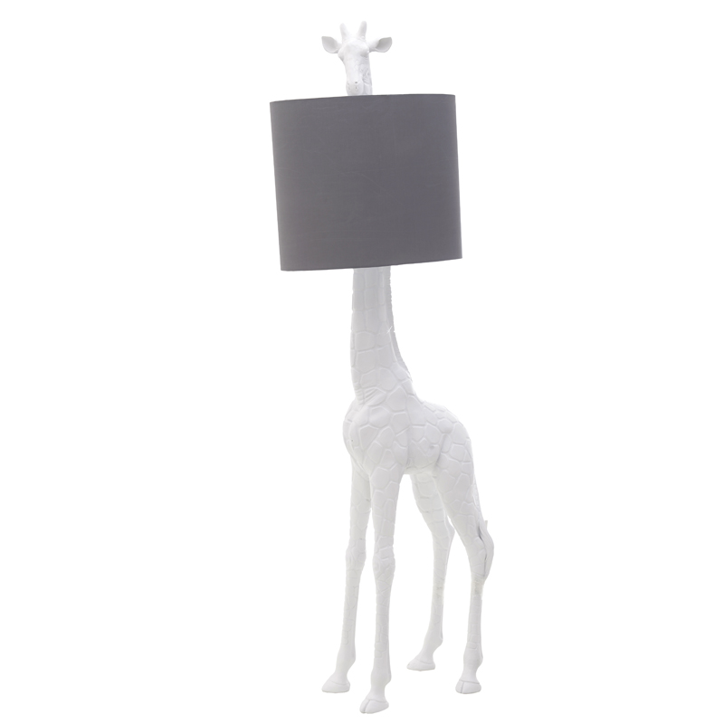 Торшер White Giraffe Floor lamp Белый Серый в Санкт-петербурге | Loft Concept 