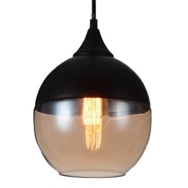 Подвесной светильник Smoke Glass Light Pendant Sphere  в Санкт-петербурге | Loft Concept 