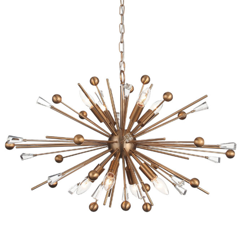 Люстра Спутник GIANT SPUTNIK Chandelier Copper Медь в Санкт-петербурге | Loft Concept 