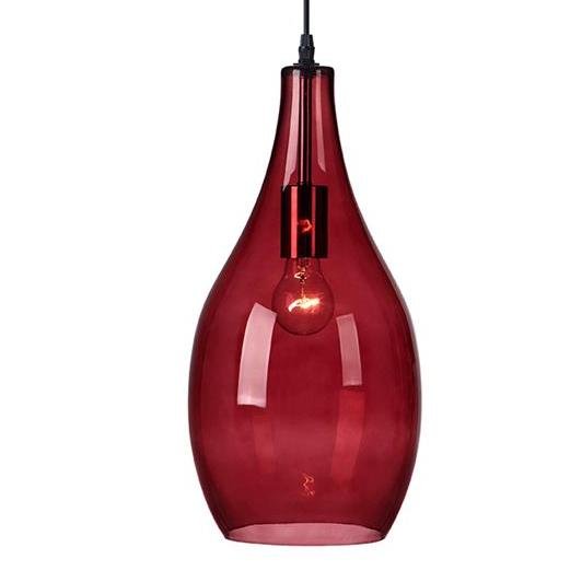 Подвесной светильник Plum Pear Pendant Красный (Red) в Санкт-петербурге | Loft Concept 