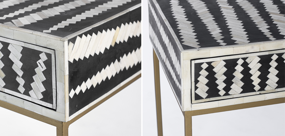 Консоль Mandika Bone Inlay Console - фото №1