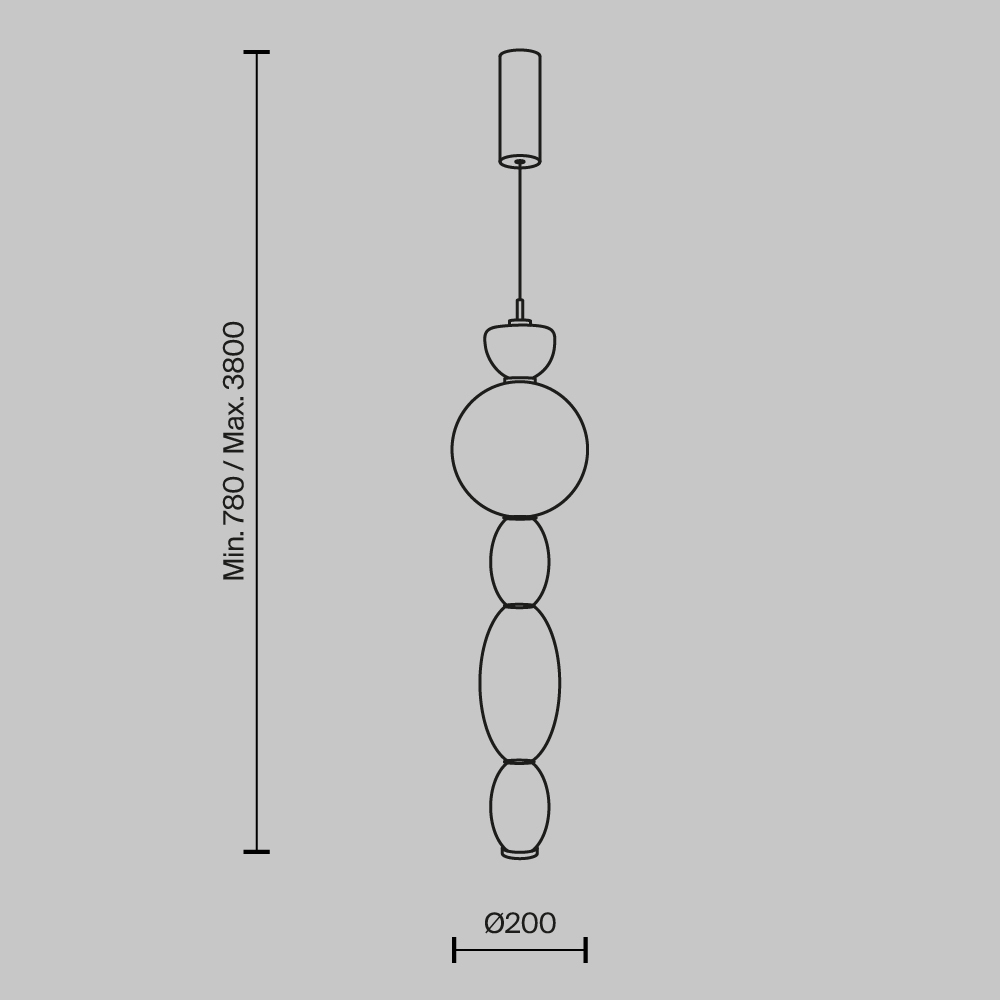 Подвесной светильник Adore LED 3000K 17Bт в Санкт-петербурге