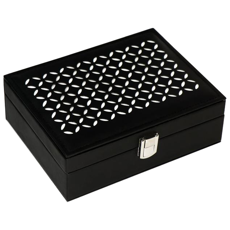 Шкатулка Vesper Jewerly Organizer Box black Черный в Санкт-петербурге | Loft Concept 