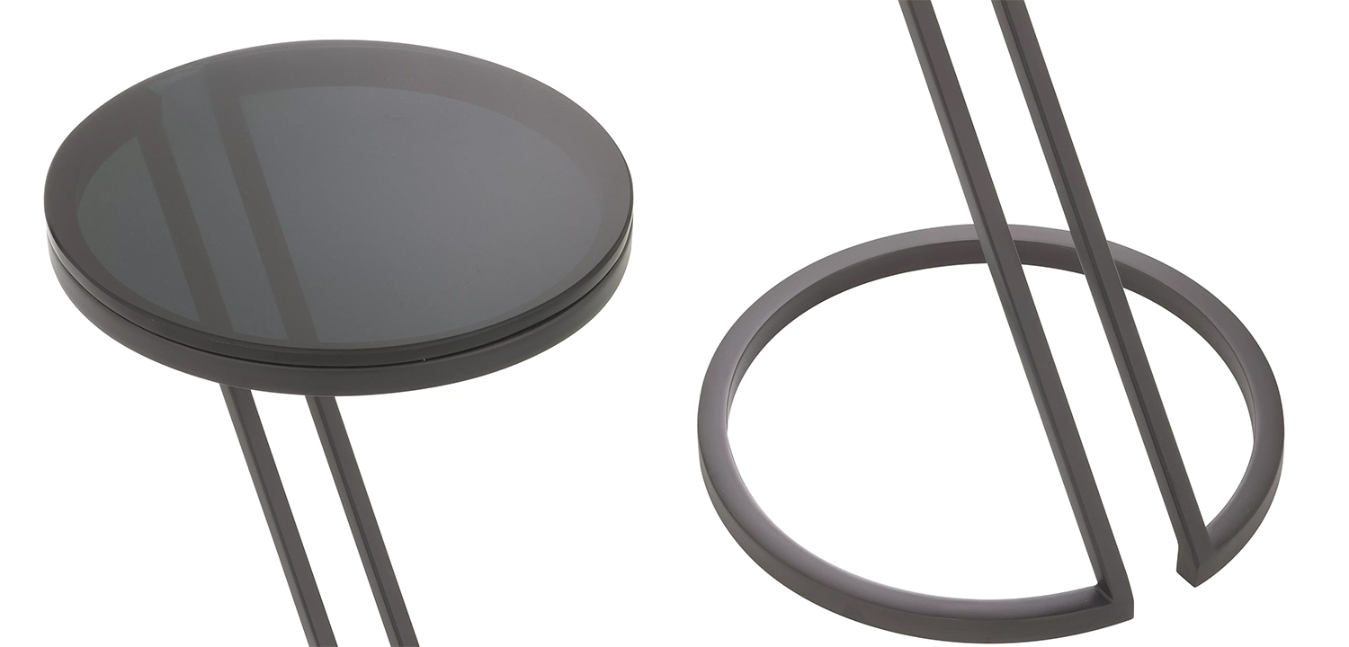 Приставной стол Eichholtz Side Table Falcone Black - фото