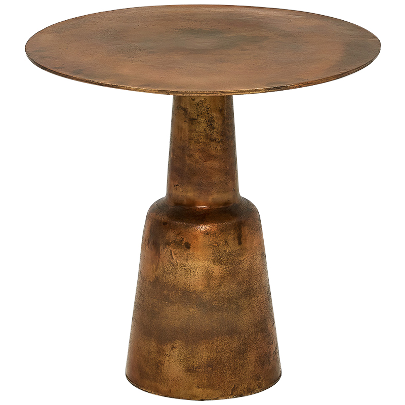 Обеденный стол Dining Table Round Vintage Copper Медь в Санкт-петербурге | Loft Concept 