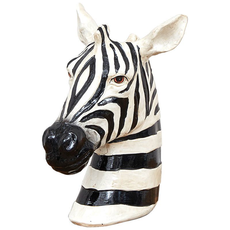 Статуэтка Zebra Statuette Черно-белый в Санкт-петербурге | Loft Concept 