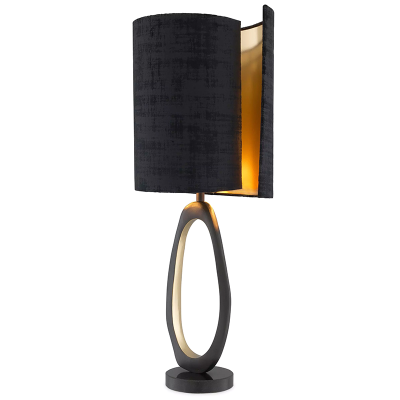 Настольная лампа Eichholtz Table Lamp Kilian Черный Латунь в Санкт-петербурге | Loft Concept 