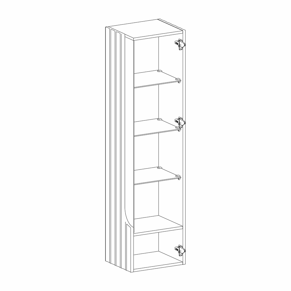 Витрина навесная Expanses of Beauty правое открывание в Санкт-петербурге