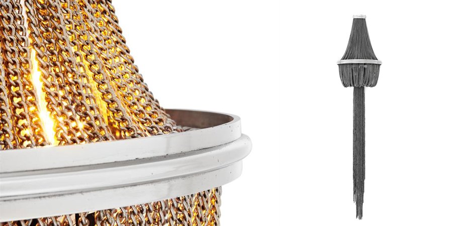 Бра Wall Lamp Martinez Nickel - Loft-Concept в Санкт-петербурге