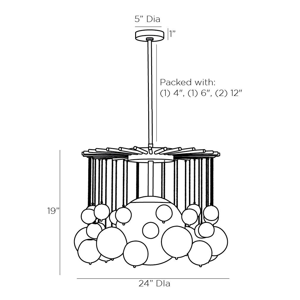 Люстра Arteriors MIRA CHANDELIER в Санкт-петербурге