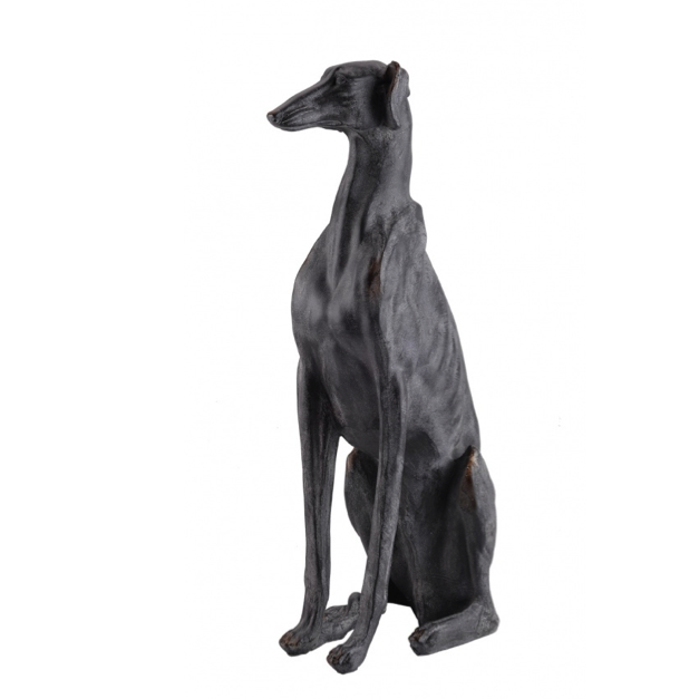 Статуэтка Борзая Greyhound Dog Statue Графит в Санкт-петербурге | Loft Concept 