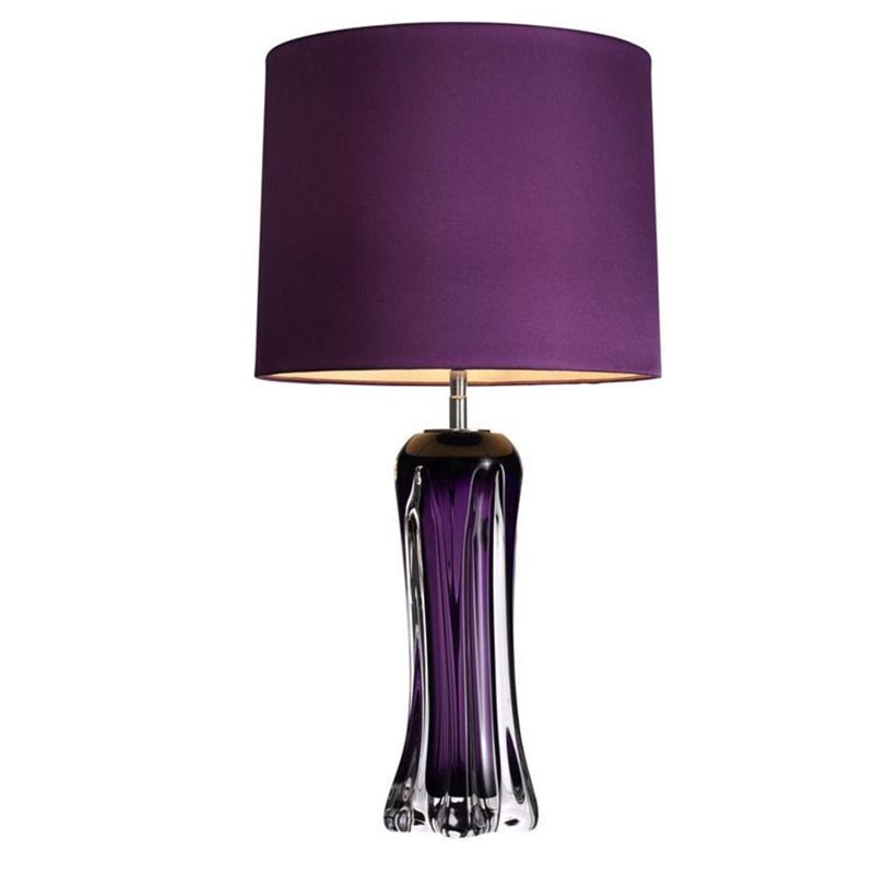 Настольная лампа Vivian Table Lamp Фиолетовый в Санкт-петербурге | Loft Concept 